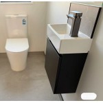Wall Hung Vanity Poli Series 400mm Black